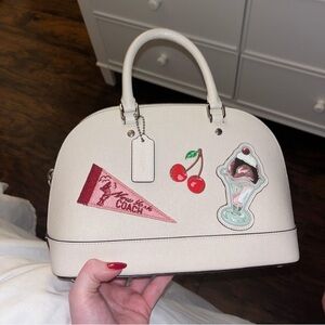 Coach Ivory Mini Satchel | American Dreaming